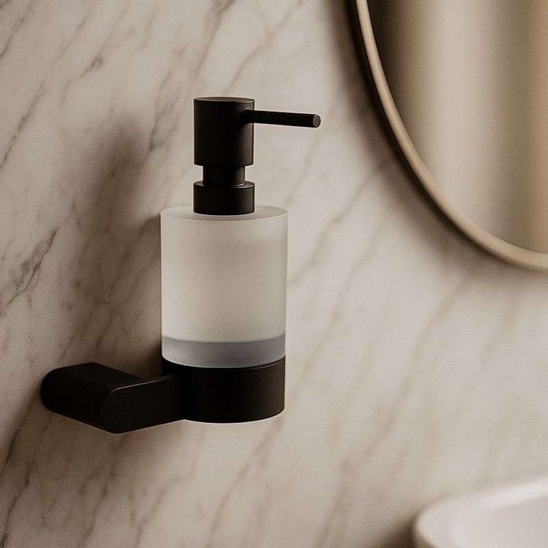 Дозатор жидкого мыла Knotlor LD102BL, черный