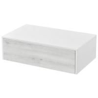 Комод Акватон Сакура 60 1A220403SKW80 подвесной Ольха наварра Белый глянец