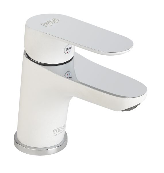 Смеситель для раковины Fiore KEVON CHIC 81WX8120, хром/белый