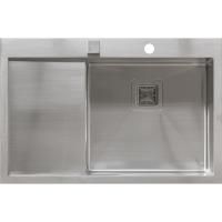 Мойка Seaman Eco Marino SMB-7851LSQ, два отверстия (Ø35мм), комплектация с вентиль-автоматом