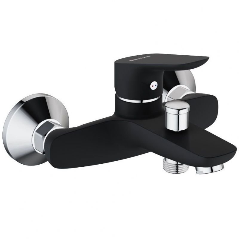 Душевая система Dorff Comfort D0708010BL Черный Хром Душевая система Dorff Comfort D0708010BL Черный Хром