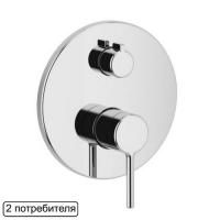 Смеситель для душа скрытого монтажа EXCELLENT Pi AREX.1245CR (хром)