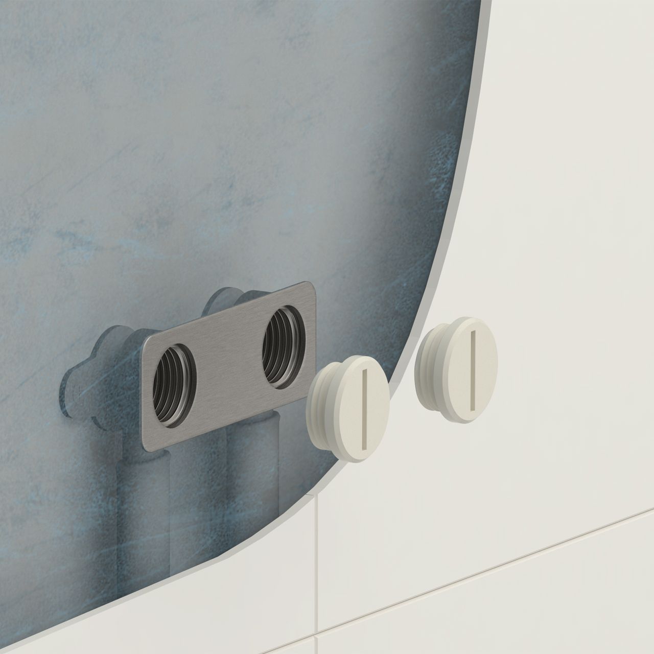 Пластина монтажная EU50 G 1/2" (Без покрытия)