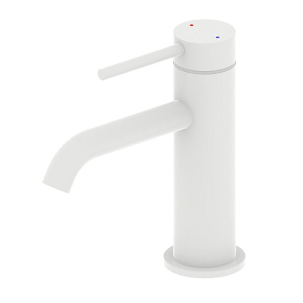 Смеситель для раковины WONZON & WOGHAND STICK, Белый матовый (WW-88139017-MW)