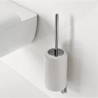 Gessi Goccia Ершик для унитаза подвесной, цвет: хром/белый Gessi Goccia Ершик для унитаза подвесной, цвет: хром/белый