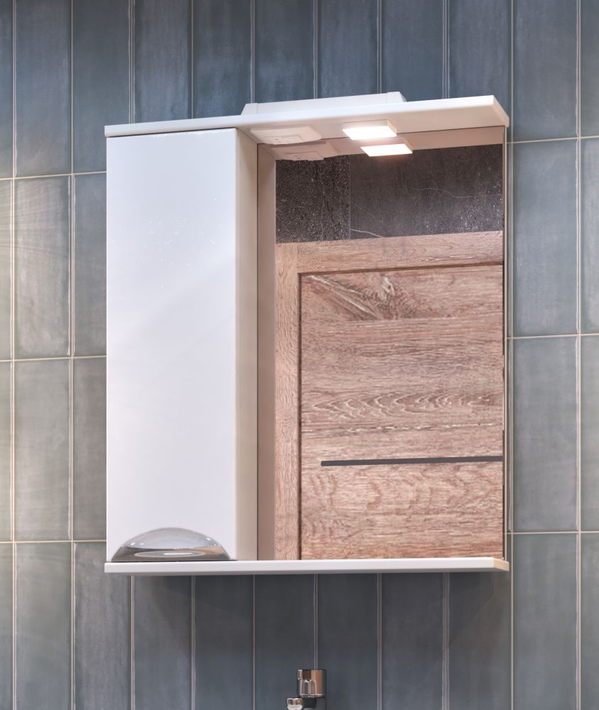 Зеркало со шкафом VIGO Callao z.CAL.60.L.El, 60 см, артикул z.CAL.60.L.El