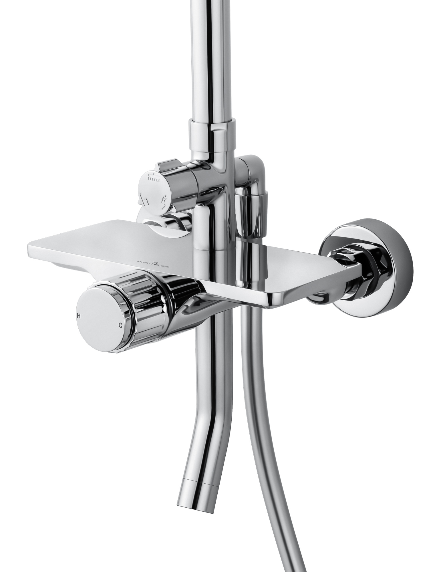 Душевая система WONZON & WOGHAND CLICK, Хром (WW-N3S962-CR)