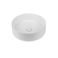 Раковина керамическая Vincea VBS-216, 394*394*115, накладная, цвет белый