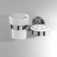 Devon&Devon Cavendish Стакан с держателем зубных щеток, цвет хром