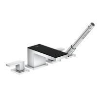 AX MyEdition Смеситель на край ванны на 4 отв, издив 200мм (без панели), цвет: хром AX MyEdition Смеситель на край ванны на 4 отв, издив 200мм (без панели), цвет: хром