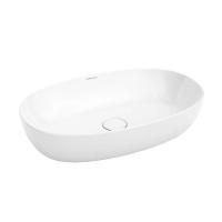 Раковина PLAZA накладная 60, белая глянцевая