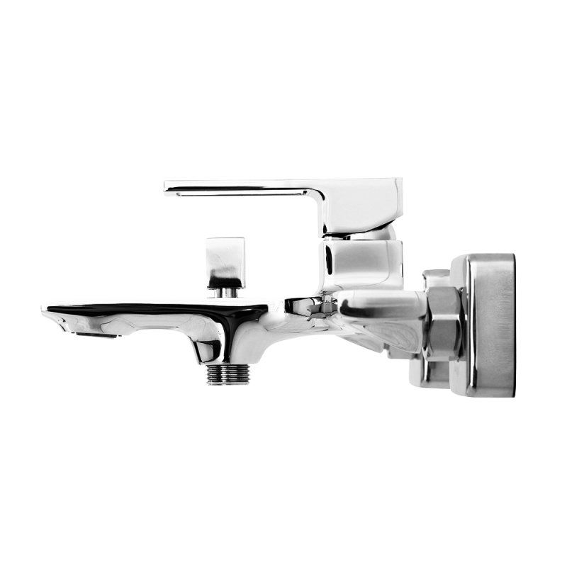 Смеситель для ванны и душа BelBagno LUCE LUC-VAS-NERO