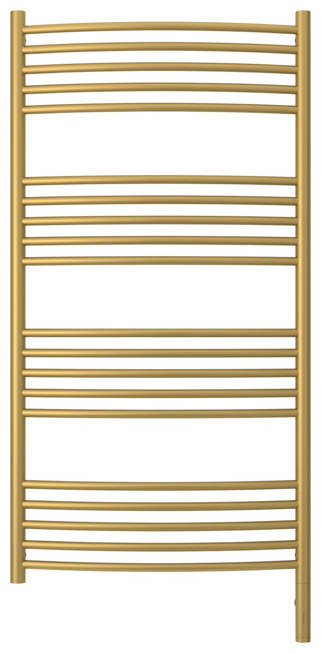 Полотенцесушитель электрический "БОГЕМА 3.0" 1200х600 / МЭМ правый (Матовое золото)