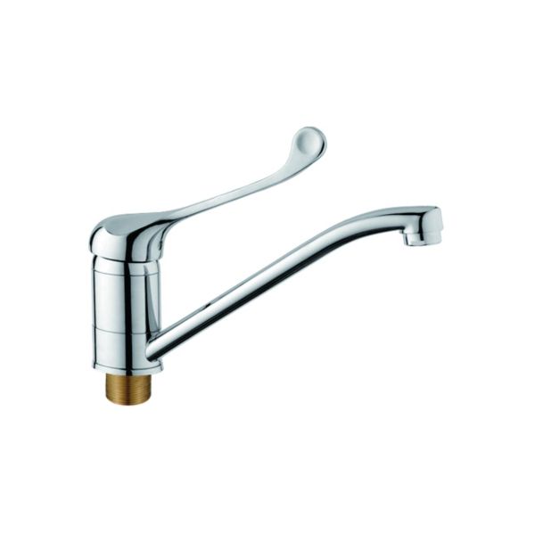 Смеситель для кухни с хирургической ручкой D-Lin D153427, хром