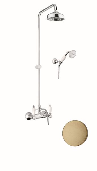 Душевая система Fiore COLONIALE 02ZZ0620, бронза