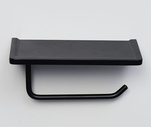 Держатель туалетной бумаги WasserKRAFT Abens K-1525 Черный глянцевый