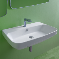 Simas Baden Baden Раковина подвесная 80х45 см, с 1 отв. для смесителя, цвет белый (без крепления F89) Simas Baden Baden Раковина подвесная 80х45 см, с 1 отв. для смесителя, цвет белый (без крепления F89)