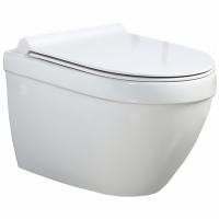 Унитаз BelBagno Cento-R BB509CH подвесной без сиденья Унитаз BelBagno Cento-R BB509CH подвесной без сиденья