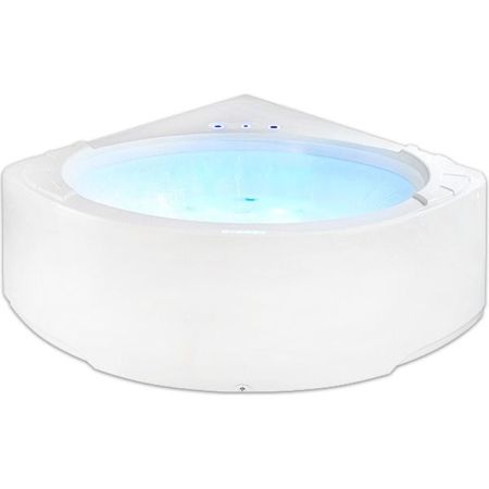 Акриловая ванна Gemy G9252 155х155 с гидромассажем, артикул G9252