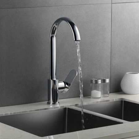 Смеситель для кухни G.Lauf NOB4-A128, хром