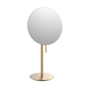 Зеркало косметическое JAVA S-M111LB, матовое золото