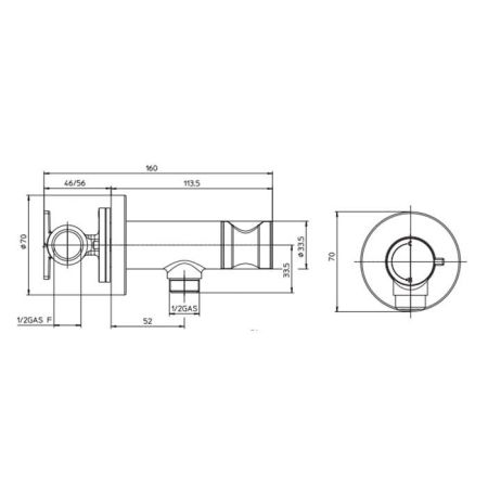 Bossini Talita Комплект гигиенический: прогрессивный смеситель, лейка с клапаном подачи воды, шланг 1250 мм, цвет: хром, артикул E37006B.030
