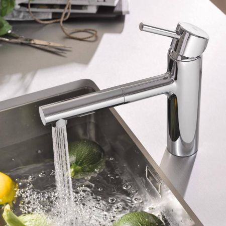 Смеситель для кухни GROHE Concetto, хром (30273001) Смеситель для кухни GROHE Concetto, хром (30273001)