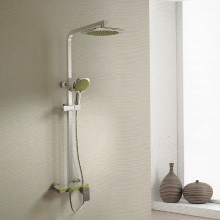 Душевая система D&K Berlin Humboldt DA1433712A02 Хром Зеленый, артикул DA1433712A02