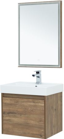 Зеркало Aquanet Nova Lite 60 дуб рустикальный LED Зеркало Aquanet Nova Lite 60 дуб рустикальный LED