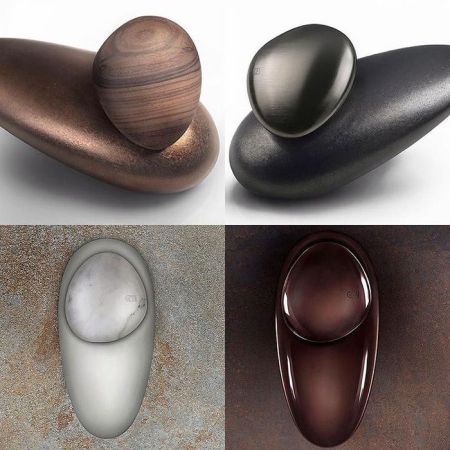 Gessi Equilibrio Ручка однорычажного смесителя для раковины, дизайнерская, цвет: хром