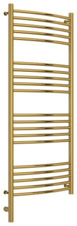 Полотенцесушитель электрический "БОГЕМА 3.0" 1200х500 / МЭМ левый (Золото), артикул 03-5802-1250