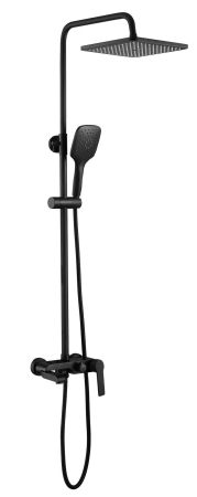 Душевая система со смесителем Singapore black, артикул: ST300BL, ESKO