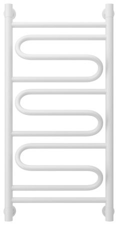 Полотенцесушитель водяной "ЭЛЕГИЯ+" 800х400 (БЕЛЫЙ)
