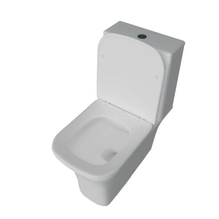 Унитаз напольный Maretti Umbria безободковый с микролифтом, UM10NBM12-844, белый