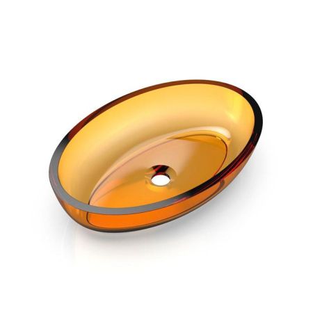 Раковина, KNIEF, ширина, мм-550, глубина, мм-370, высота, мм-130, отдельностоящая, материал-полимер, цвет-Arangonit, артикул 70201050