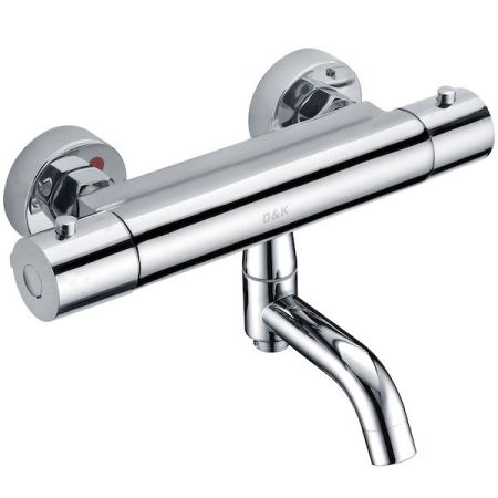Смеситель для ванны D&K Bayern Potsdam DA2153201 с термостатом Хром, артикул DA2153201