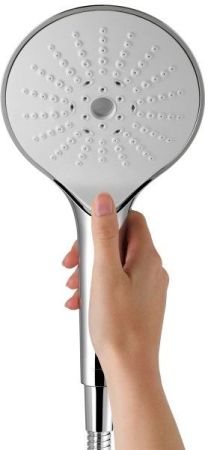 Ручной душ Jacob Delafon Noe Switch E22269-CP Белый Хром, артикул E22269-CP