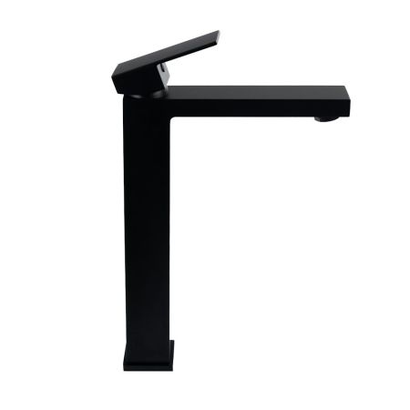 Смеситель для раковины высокий FILARETE Fing FL6040BL, черный