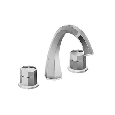 Stella Firenze Смеситель для раковины на 3 отверстия 3222TR, цвет: хром, артикул FI 00009 CR00