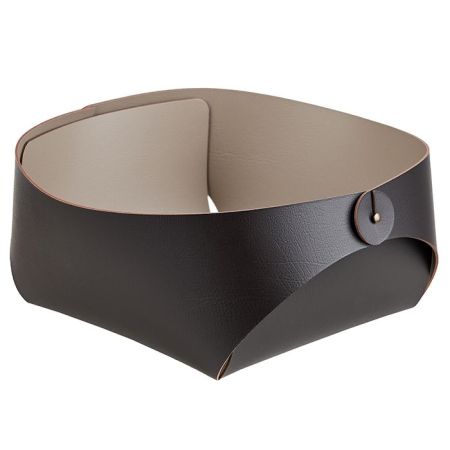 ADJ Корзинка Flora, 20x20xH9 см., цвет: шоколад/капучино, артикул 0040.06/04