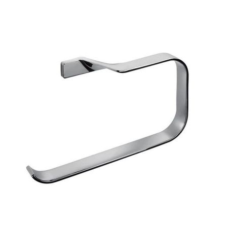 Colombo Alize Полотенцедержатель с закругленными краями 23,5х14см, цвет: хром, артикул B2531.CR