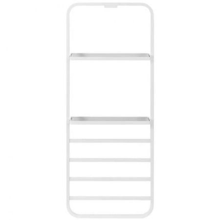 Электрический полотенцесушитель Black&White Universe 400х1010 N-337W с полкой Белый