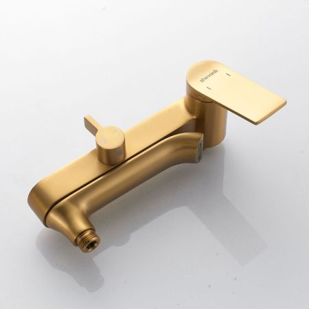 Душевая система Shevanik S4136G, золотой сатин, артикул S4136G