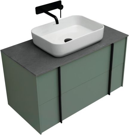 Тумба под раковину Allen Brau Reality 90 1.32006.CGM олива матовый, артикул 1.32006.CGM