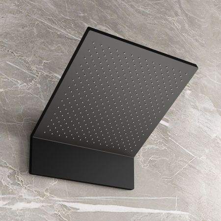 Душевой комплект Futura VSFW-2F11TMB термостатический встраиваемый, 3 режима, черный, артикул VSFW-2F11TMB