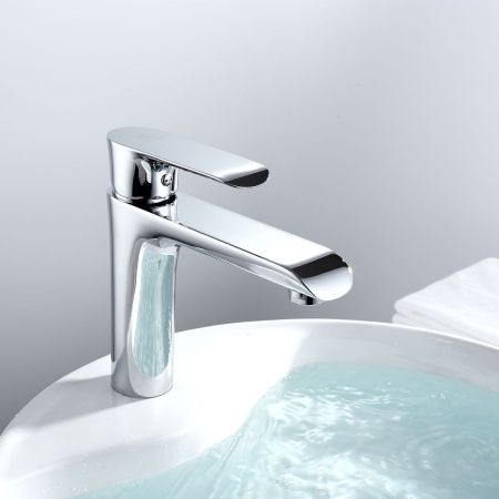 смесители для раковины Vincea Смеситель для раковины Esse VBF-1E1CH однорычажный, хром,, артикул VBF-1E1CH