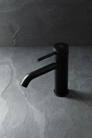 Смеситель для раковины Allen Brau Priority 5.31A01-31 черный матовый, артикул 5.31A01-31