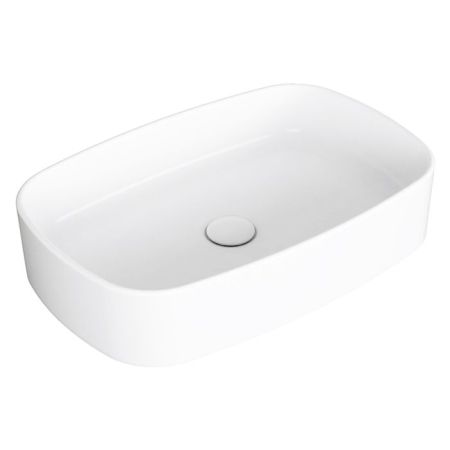 SIMAS FORIU Раковина прямоугольная накладная 60x40x13 см, без отв под смеситель,цвет белый, артикул FO04bi