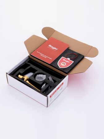 Смеситель для раковины встраиваемый Raglo R07.11.09, графит, артикул R07.11.09