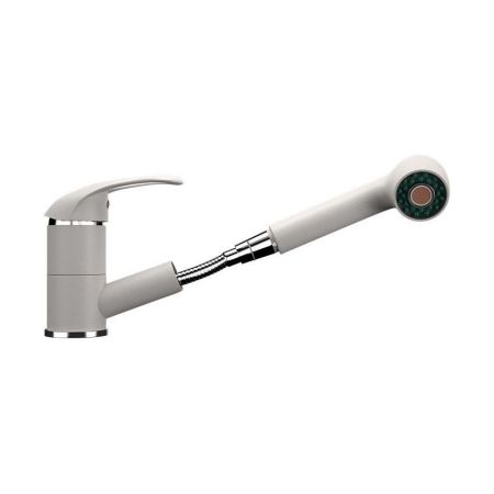 Смеситель для кухни Ulgran U-002-331, белый, артикул U-002-331